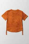 Skate Side Tuxedo T-Shirt Orange (4)