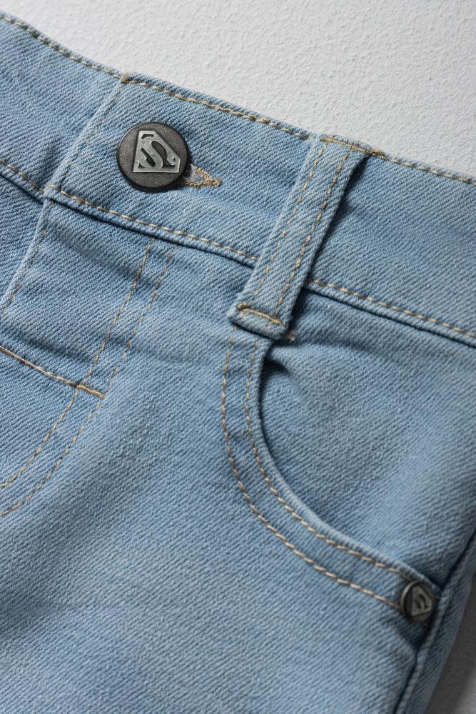 Superman Denim Pants Light Blue (2)