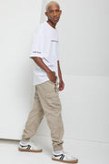 Textured Short Sleeve T-Shirt White (1)