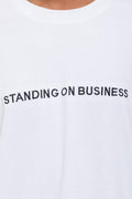 Textured Short Sleeve T-Shirt White (3)