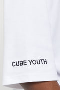 Textured Short Sleeve T-Shirt White (4)