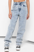 Straight Leg Denim Mid Wash (1)