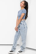 Straight Leg Denim Mid Wash (2)