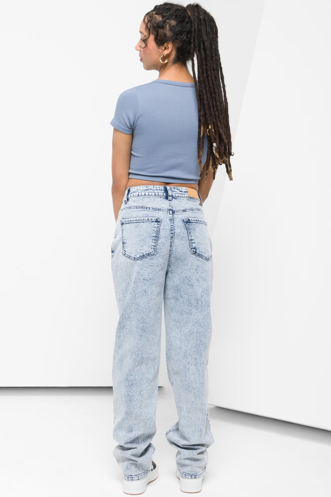 Straight Leg Denim Mid Wash (3)