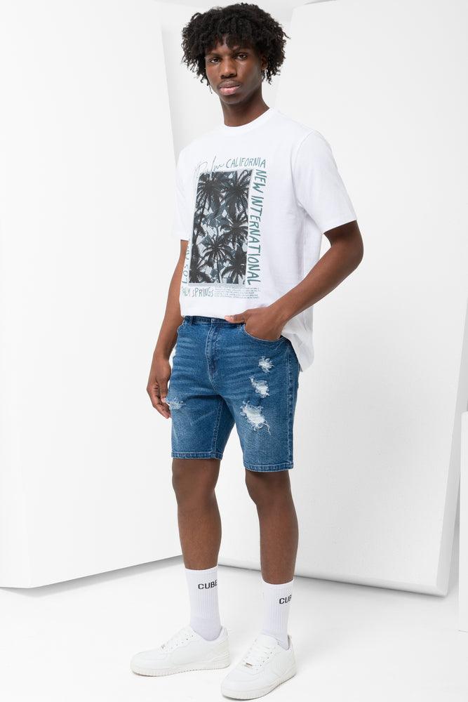 Denim Shorts Blue