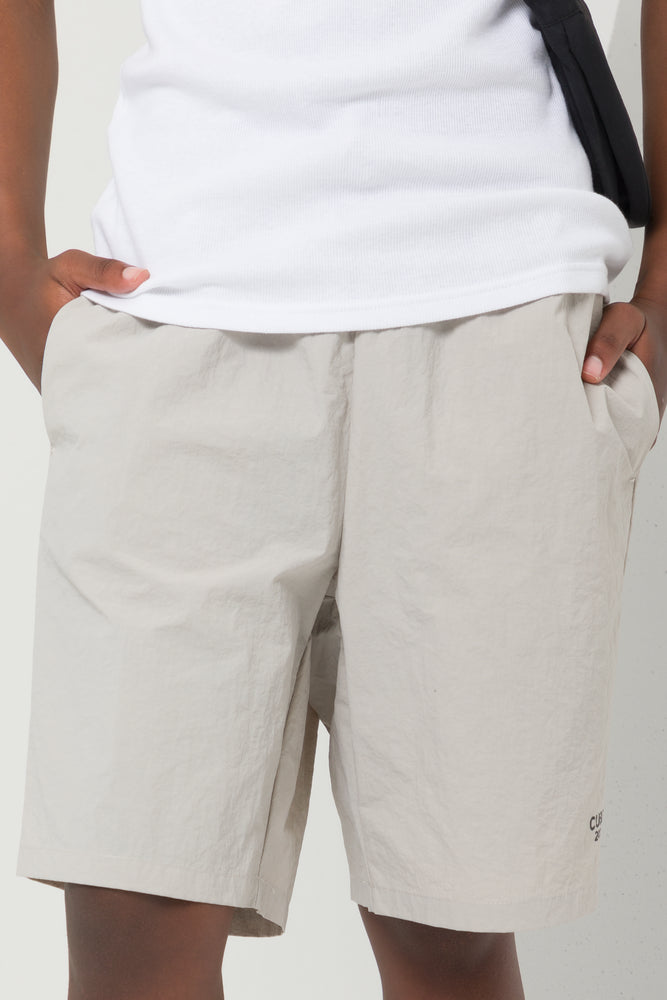 Textured Swim Shorts Natural (1)