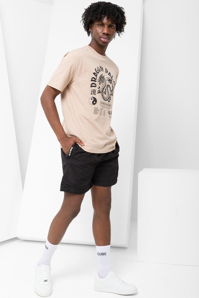 Swim-Shorts Styled Black