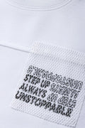 Pocket Short Sleeve T-Shirt White (1)