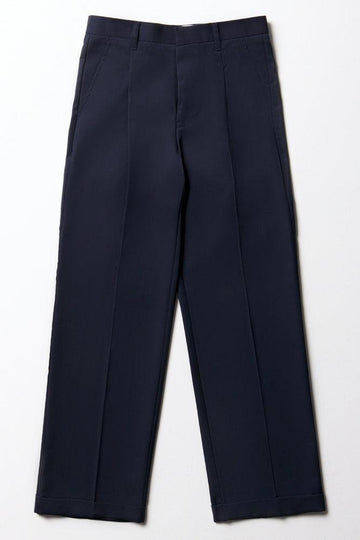 Boys  School Turn Up Pants Navy Toughees