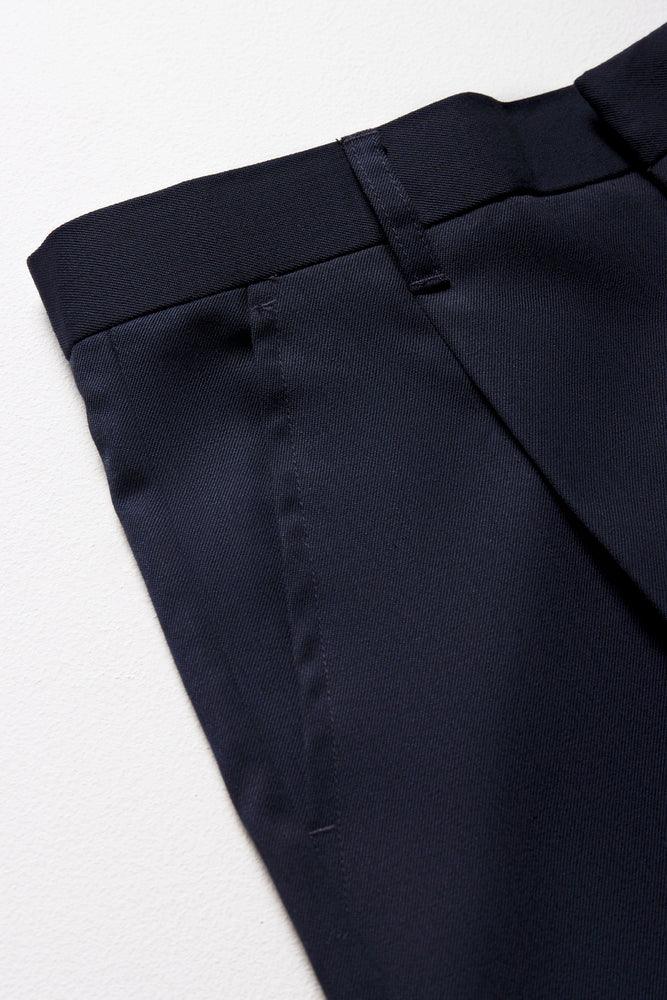Boys  School Turn Up Pants Navy Toughees (2)