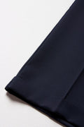 Boys  School Turn Up Pants Navy Toughees (3)