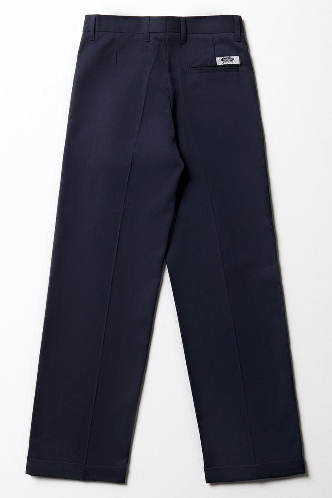 Boys  School Turn Up Pants Navy Toughees (4)