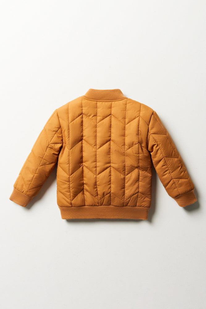 Boys padded bomber jacket deals
