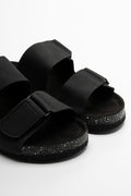 Double Strap Sandal Black (2)