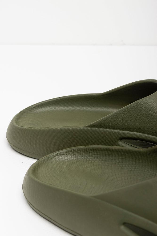 Moulded Slide Olive Green (3)
