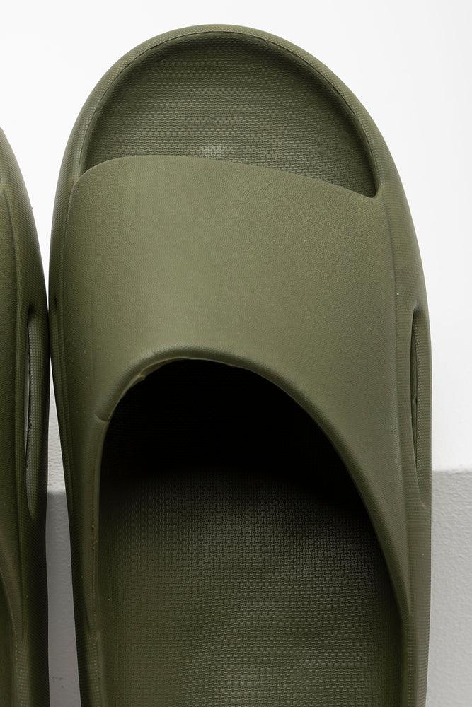 Moulded Slide Olive Green (4)