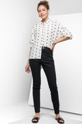 HIGH RISE SKINNY DENIM JEAN BLACK