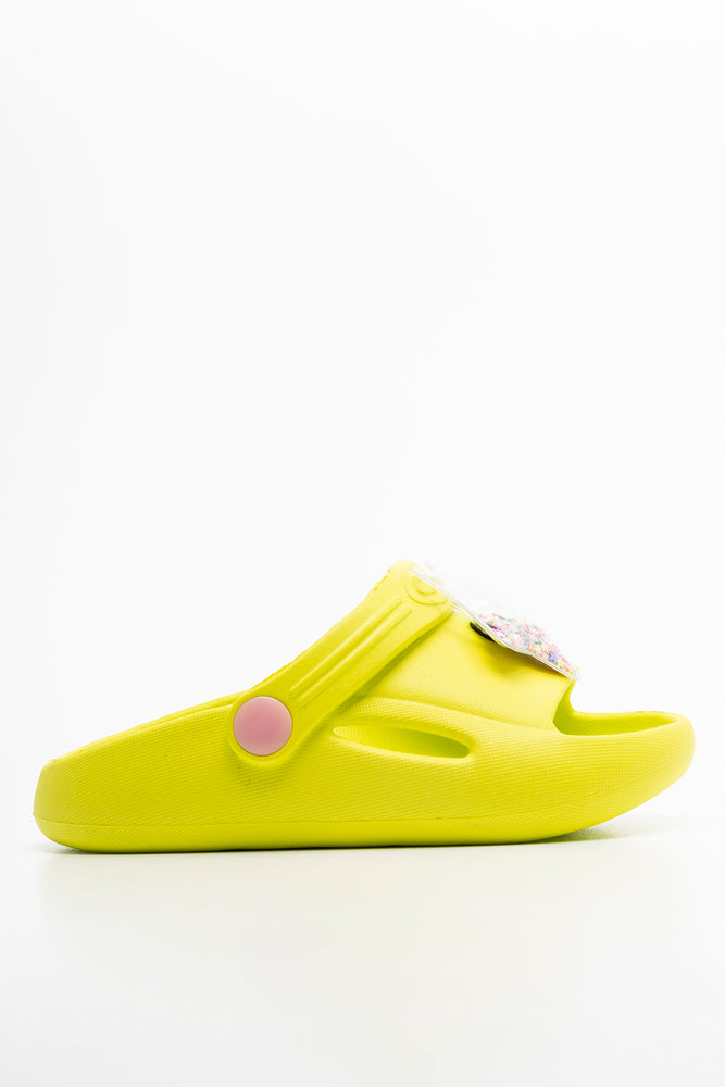 Glitter Star Slide Green (1)