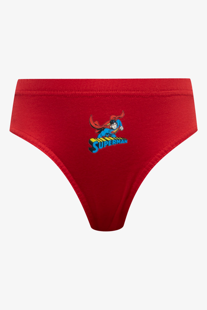 Superman 3 Pack Briefs Blue And Red (3)