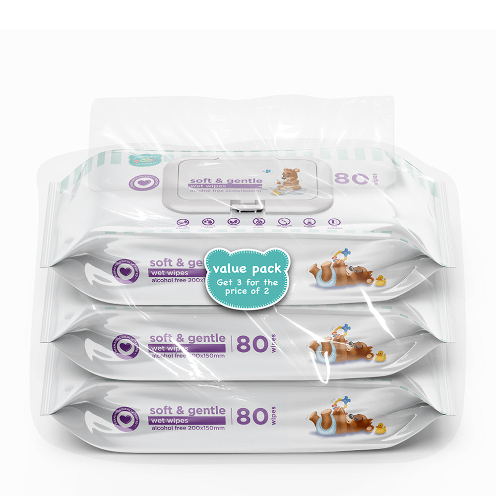 3 Pack ABC Wet Wipes 80 (1)