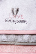 3 Pack Bunny Face Cloths Pink (1)