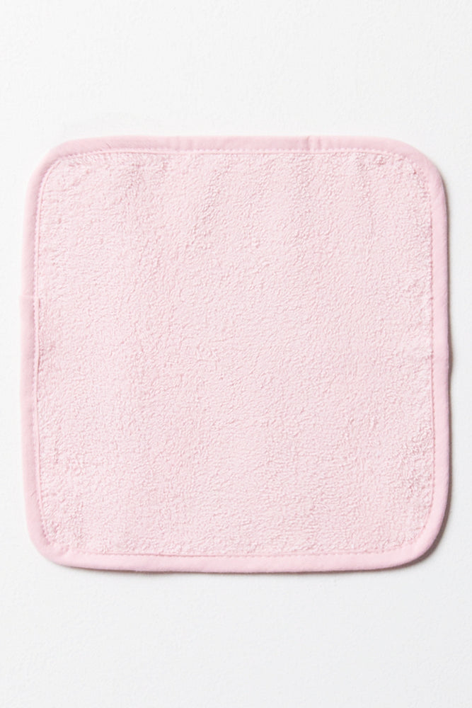 3 Pack Bunny Face Cloths Pink (4)