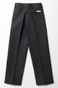 Boys School Turn Up Pants Grey (3)
