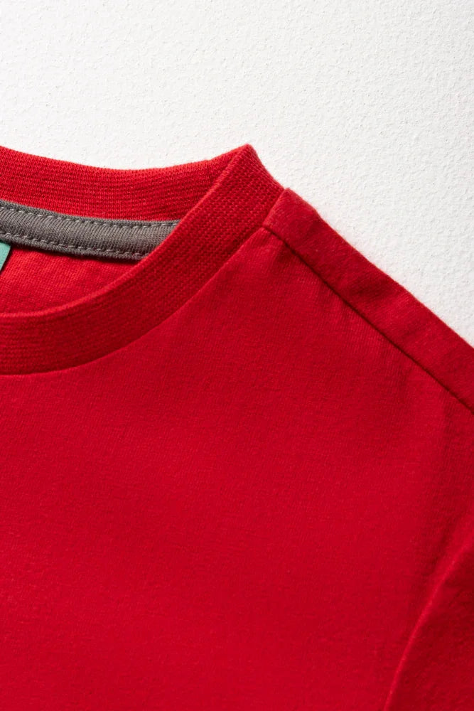Short Sleeve T-Shirt Red (2)