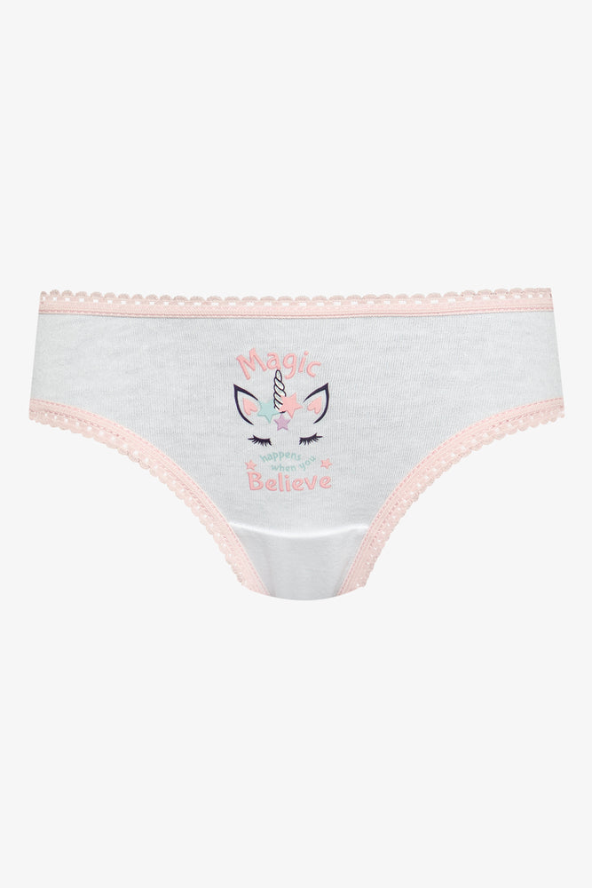 7 Pack Unicorn Bikini Panties Multi (7)