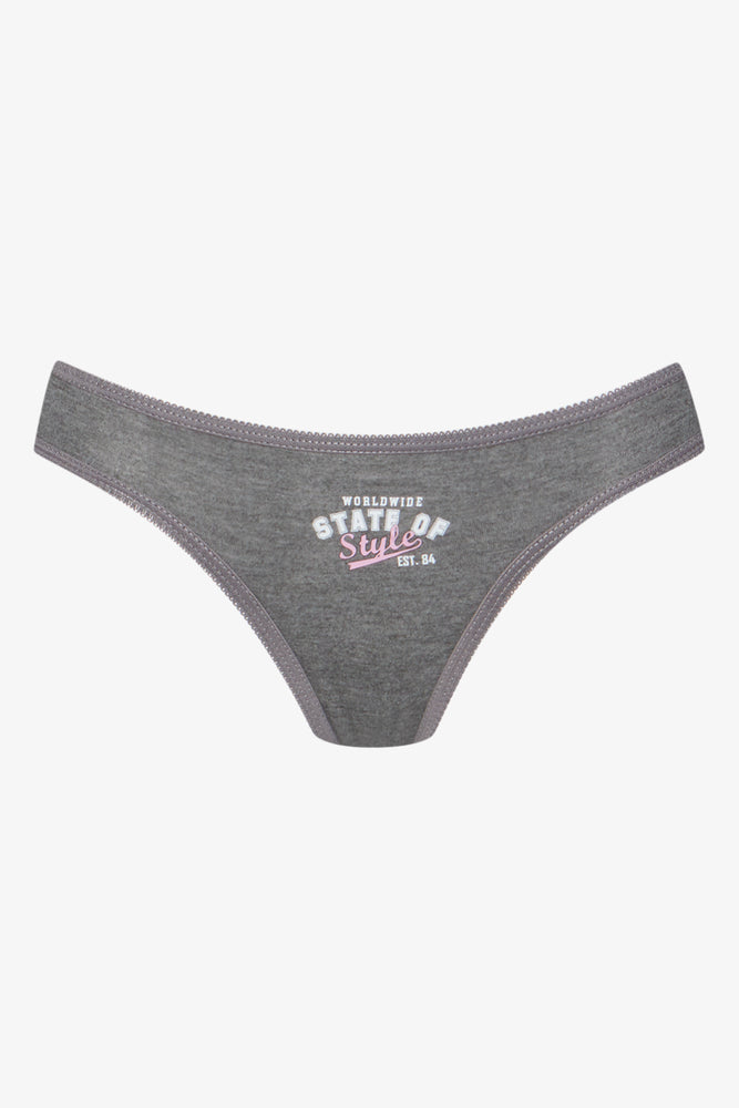 7 Pack Collegiate Bikini Panties Multi (7)