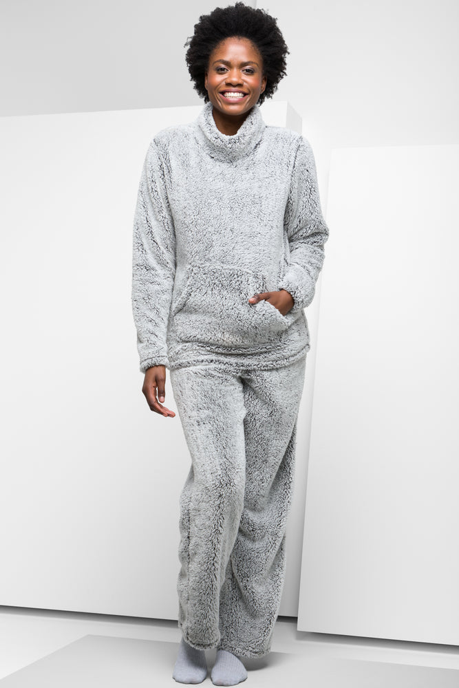 Soft Sherpa Pyjamas Grey
