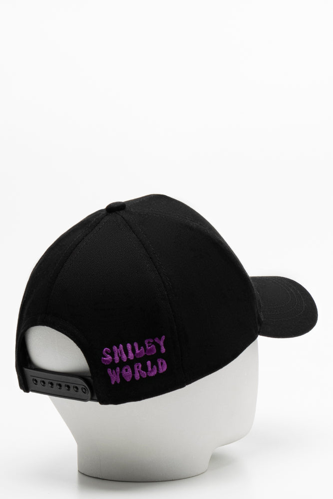 SmileyWorld Peak Cap Black (1)