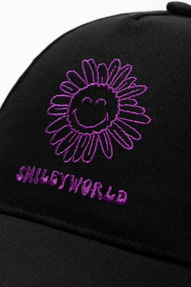 SmileyWorld Peak Cap Black (3)