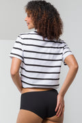3 Pack Cotton Blend Boyleg Panties Grey (3)