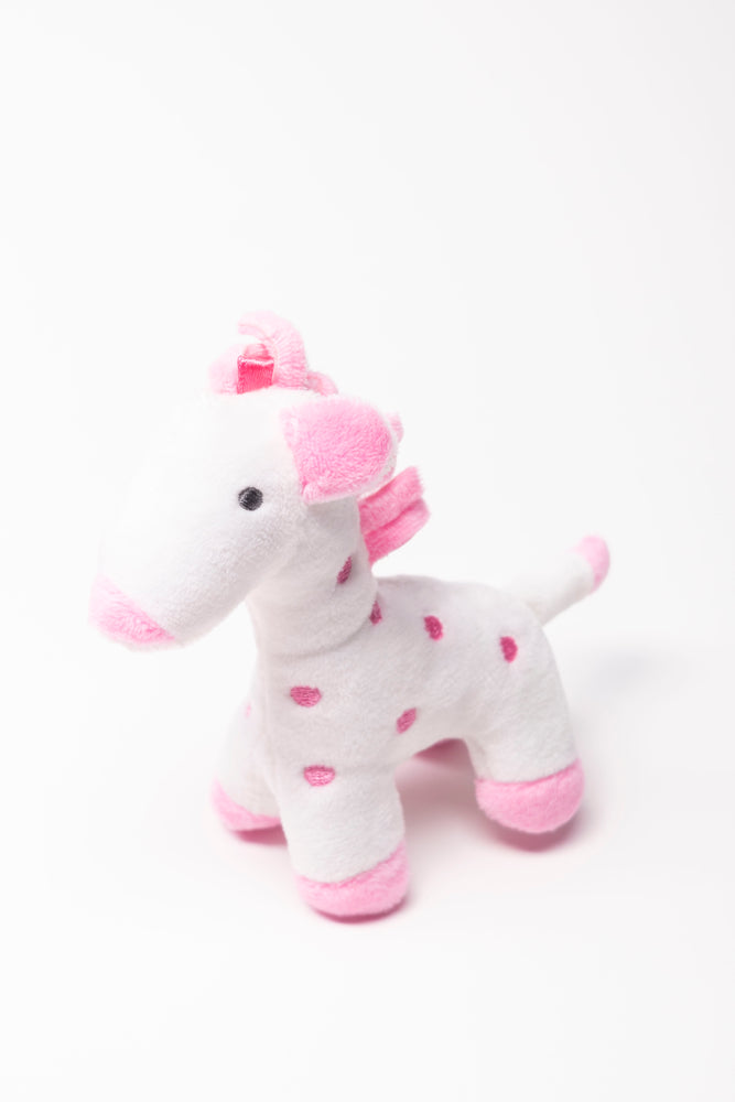 Flower Babygrow With Toy Pink (2)
