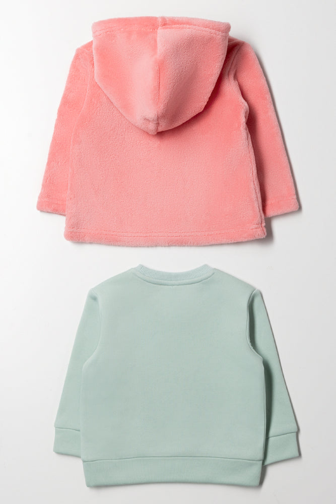 2 Pack Tracktops Green And Pink (3)