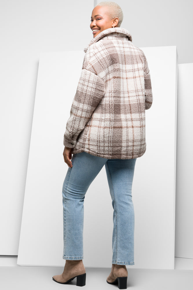 Check Sherpa Shacket Natural (2)