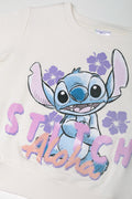 Stitch Short And Top Set White (1)