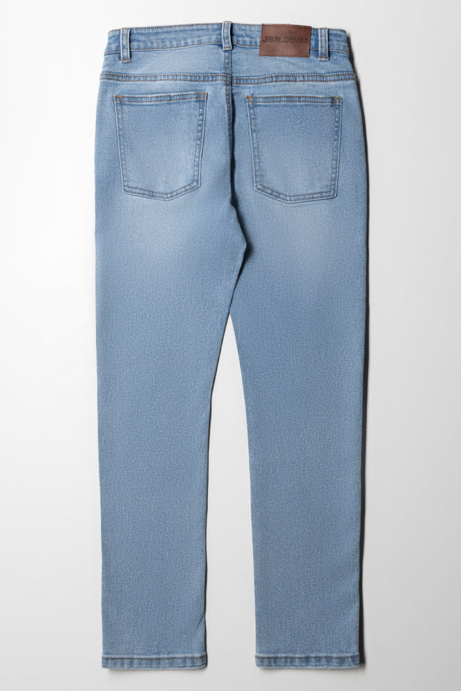 Ripped Denim Jeans Light Blue (4)