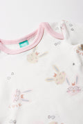 3 Pack Long Sleeve Bodyvests Pink (3)