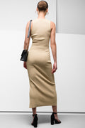 Lurex Knitwear Vest Gold (2)