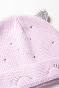 Ear Novelty Beanie Light Pink (1)