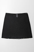 Mesh Swim Coverup Skirt Black (2)