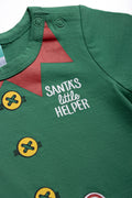 Christmas Grown On Sleeve Romper (1)
