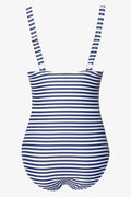 Plunge Neckline Self Tie White (1)