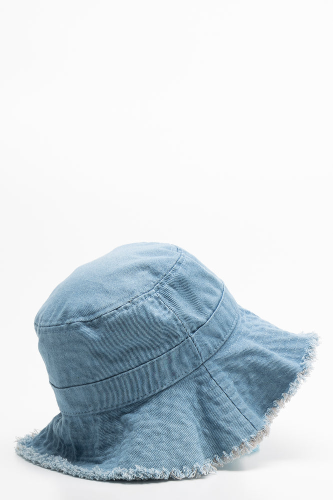 Denim Bucket Hat Light Blue (1)