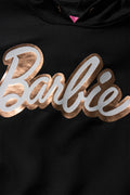 Barbie Sleeveless Hoodie Black (1)