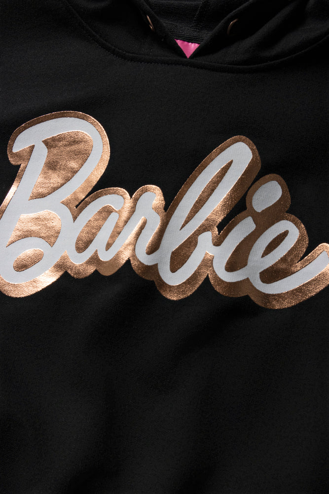 Barbie Sleeveless Hoodie Black (1)
