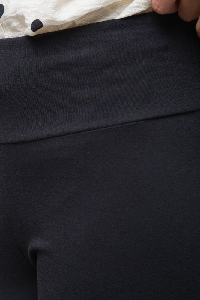 Wide Waist Leggings Black (3)