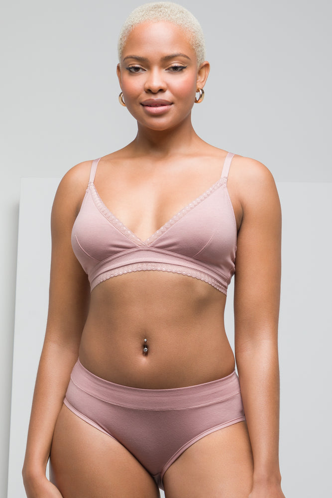 Padded Bralette Natural
